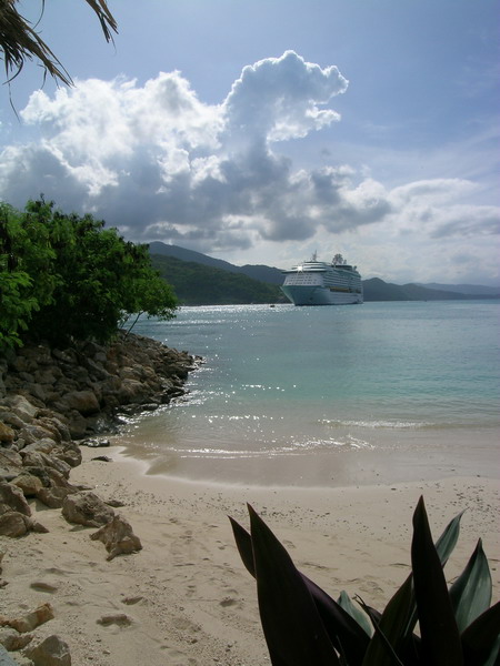 Voyager of the Seas at Labadee, Haiti Voyager of the Seas at Labadee, Haiti
