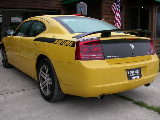 Dodge Charger Daytona Top Banana Rear by Josh Poulson Dodge Charger Daytona Top Banana Rear by Josh Poulson